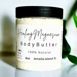 Magnesium Body Butter 8oz - Muscle Tension‎ Relief